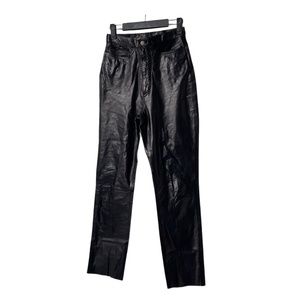 Mode Spéciale 90s Vintage Leather Pants